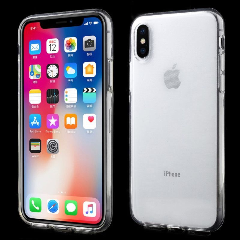 Κάλυμμα Για iPhone X Εύκαμπτο Διαφανές