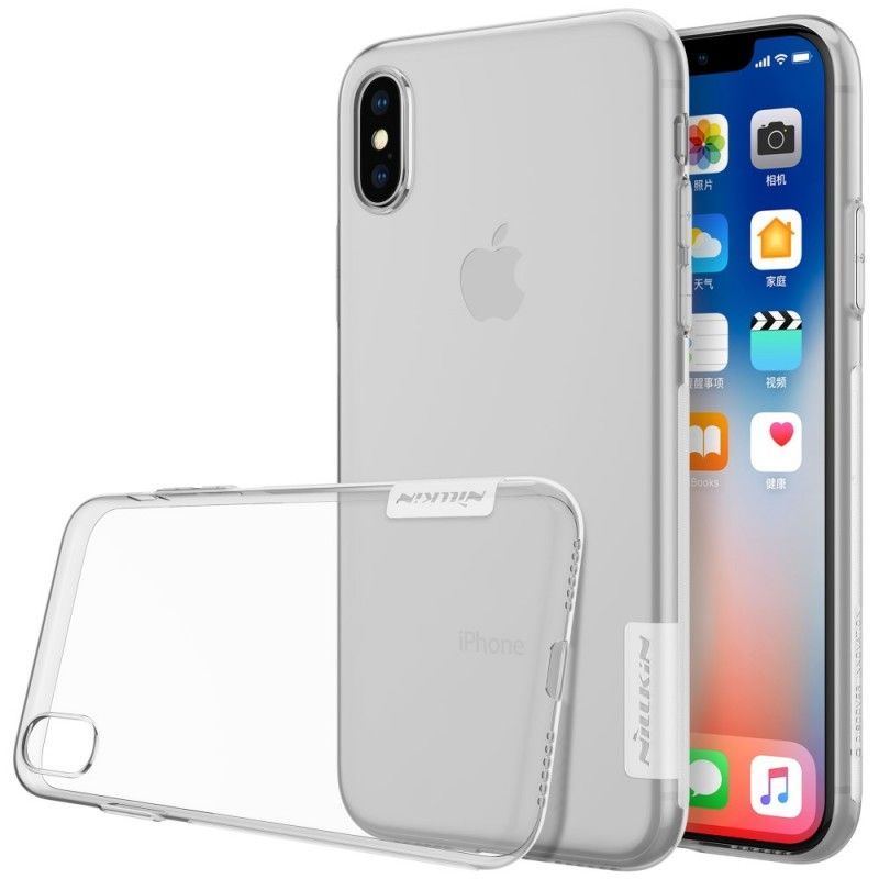 Κάλυμμα Για iPhone XS Μαύρο Απρόσκοπτη Νίλκιν