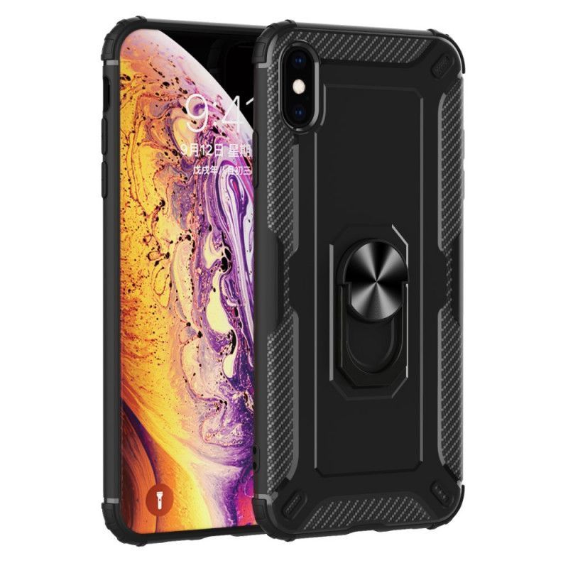 Κάλυμμα Για iPhone XS Max Δακτυλιοειδής Βάση Σιλικόνης