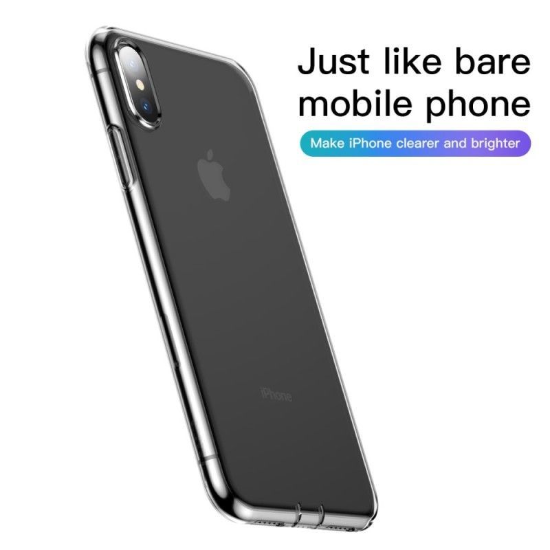 Κάλυμμα Για iPhone XS Max Χρυσός Baseus Απλή Σειρά