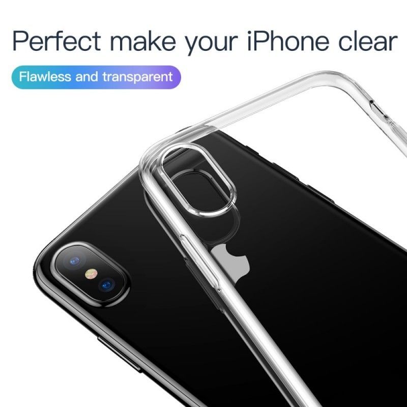 Κάλυμμα Για iPhone XS Max Χρυσός Baseus Απλή Σειρά