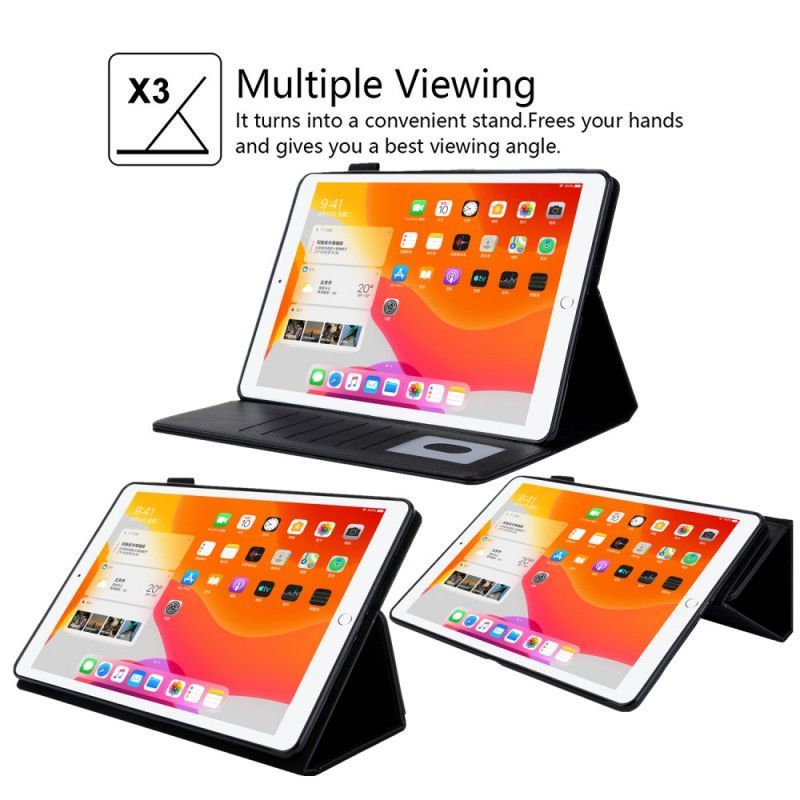 Κάλυμμα Ipad 10.2" (2020) (2019) Υποστήριξη Hands-Free Από Συνθετικό Δέρμα