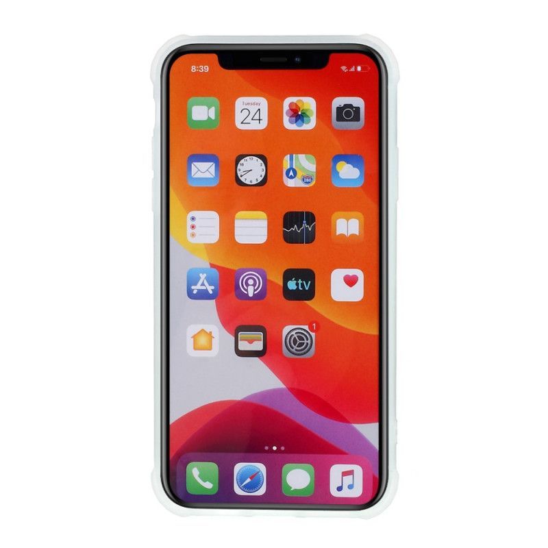 Κάλυμμα iPhone 11 Λευκό Μαρμάρινη Εύκαμπτη Σιλικόνη Πρωτότυπος