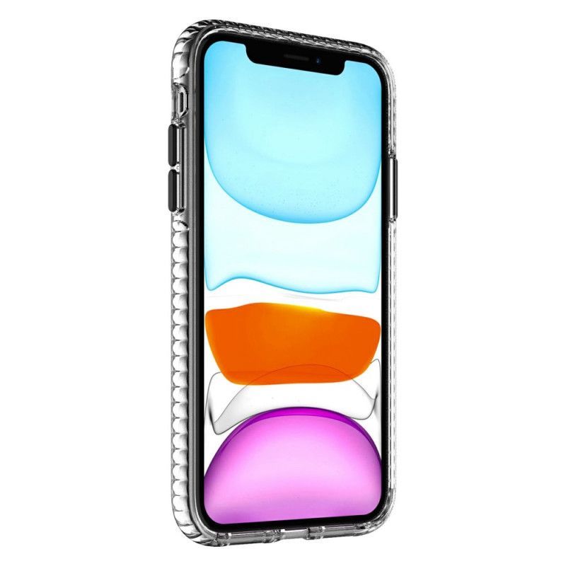 Κάλυμμα iPhone 11 Μαύρο Άκρες Χωρίς Ραφή