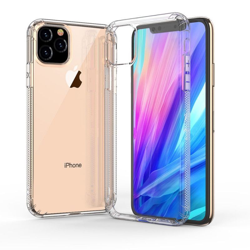 Κάλυμμα iPhone 11 Μαύρο Διαφανές Προστατευτικό Μαξιλαριών