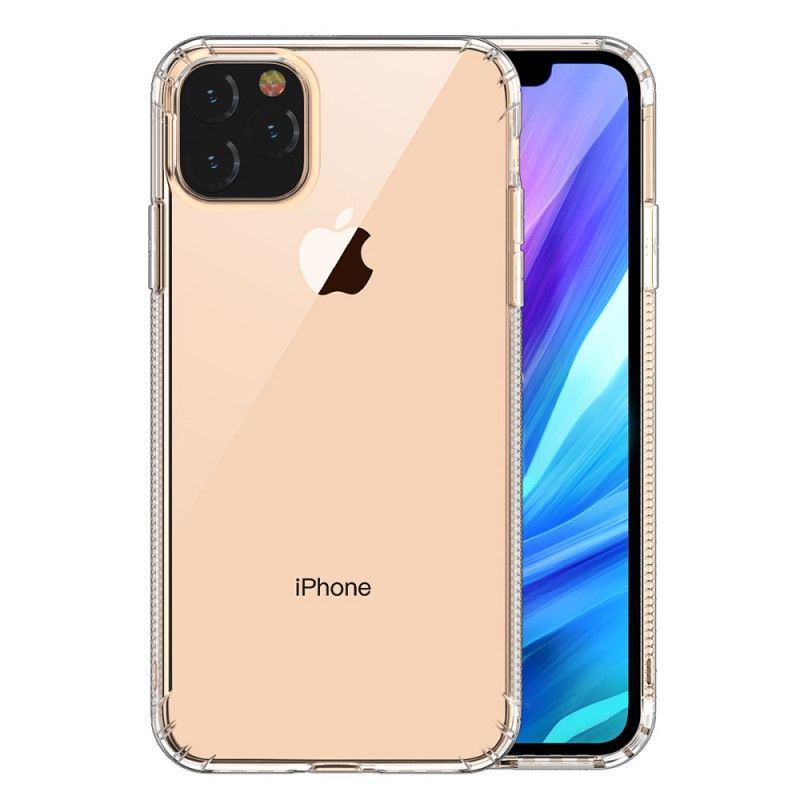 Κάλυμμα iPhone 11 Μαύρο Διαφανές Προστατευτικό Μαξιλαριών