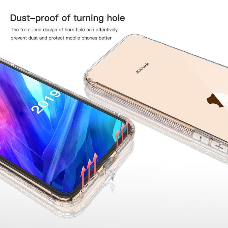 Κάλυμμα iPhone 11 Μαύρο Διαφανές Προστατευτικό Μαξιλαριών