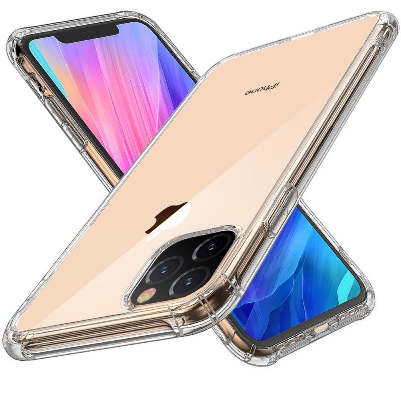 Κάλυμμα iPhone 11 Μαύρο Διαφανές Σχέδιο Leeu