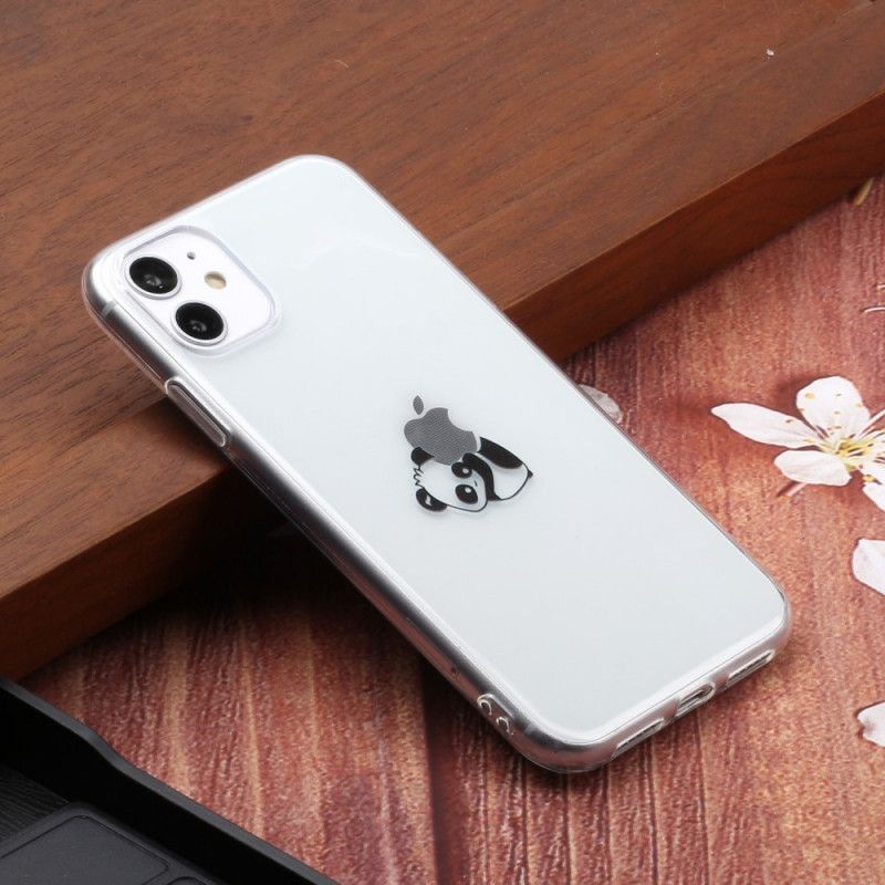 Κάλυμμα iPhone 11 Μαύρο Λογότυπο Παιχνιδιών Panda