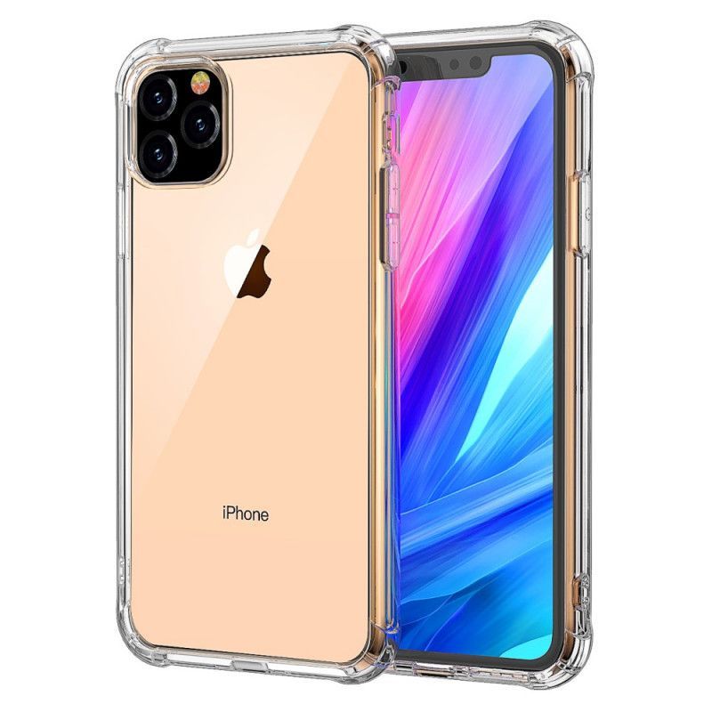 Κάλυμμα iPhone 11 Pro Καθαρό Διαφανές Σχέδιο Leeu