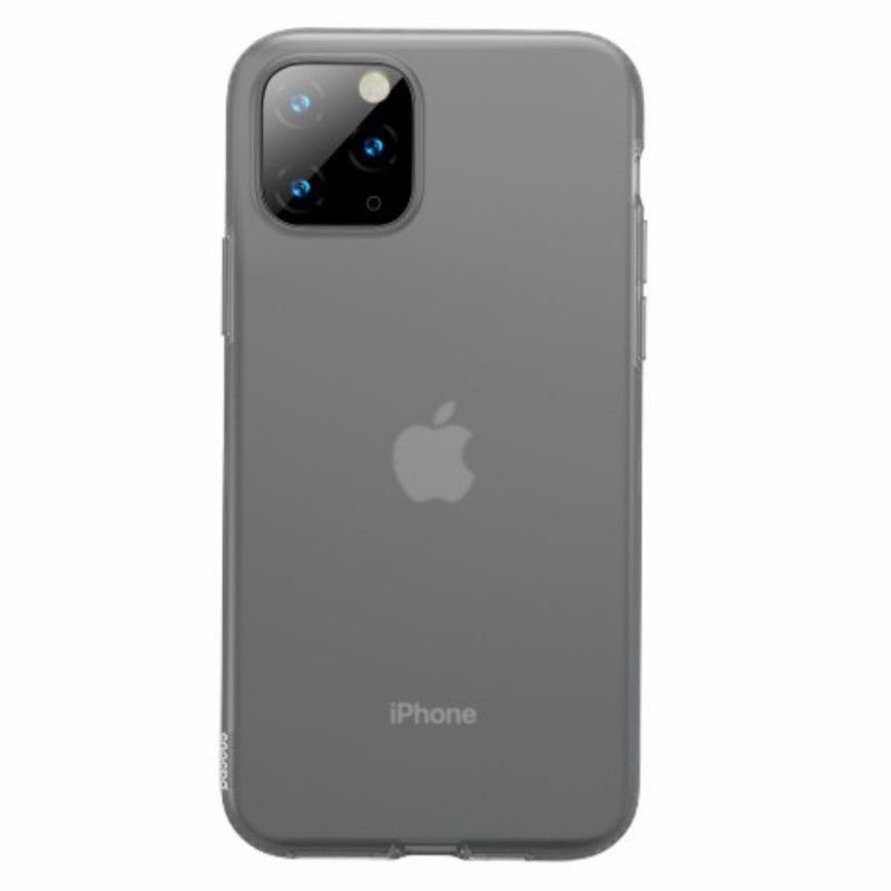 Κάλυμμα iPhone 11 Pro Λευκό Baseus Υγρή Σιλικόνη σιλικόνης