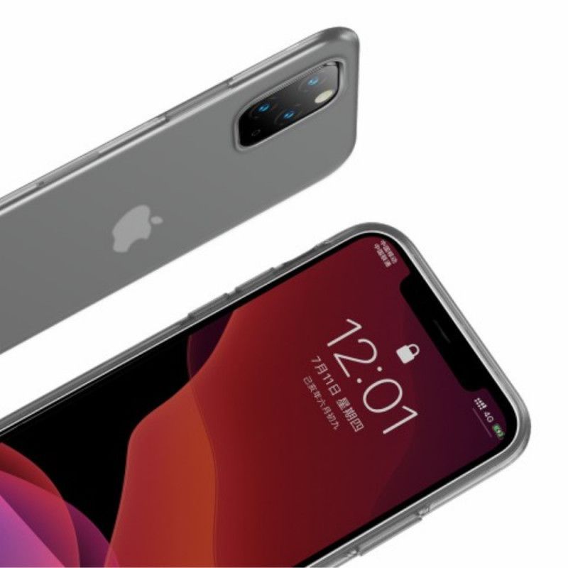 Κάλυμμα iPhone 11 Pro Λευκό Baseus Υγρή Σιλικόνη σιλικόνης