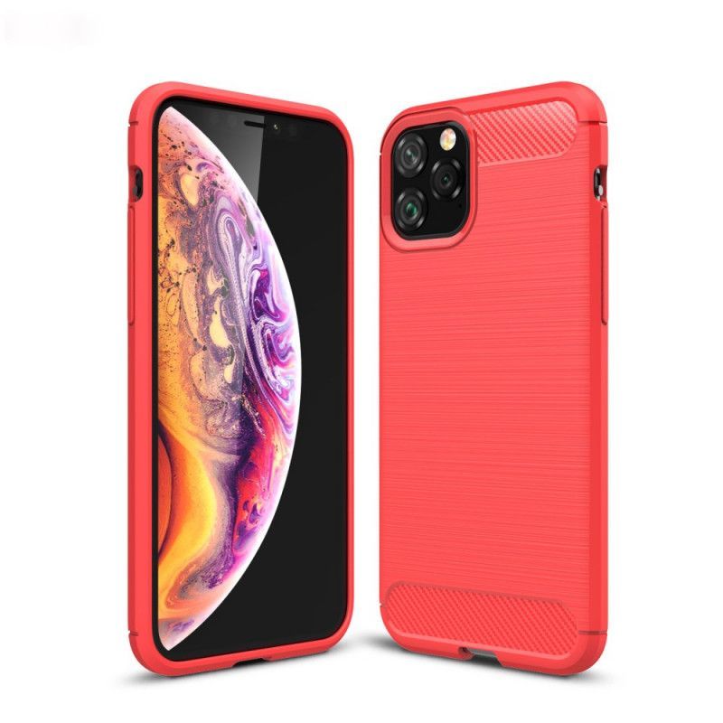 Κάλυμμα iPhone 11 Pro Μαύρο Βουρτσισμένη Ίνα Άνθρακα Πρωτότυπος