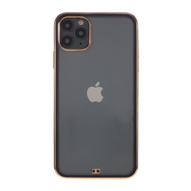 Κάλυμμα iPhone 11 Pro Μαύρο Δίχρωμα Περιγράμματα σιλικόνης