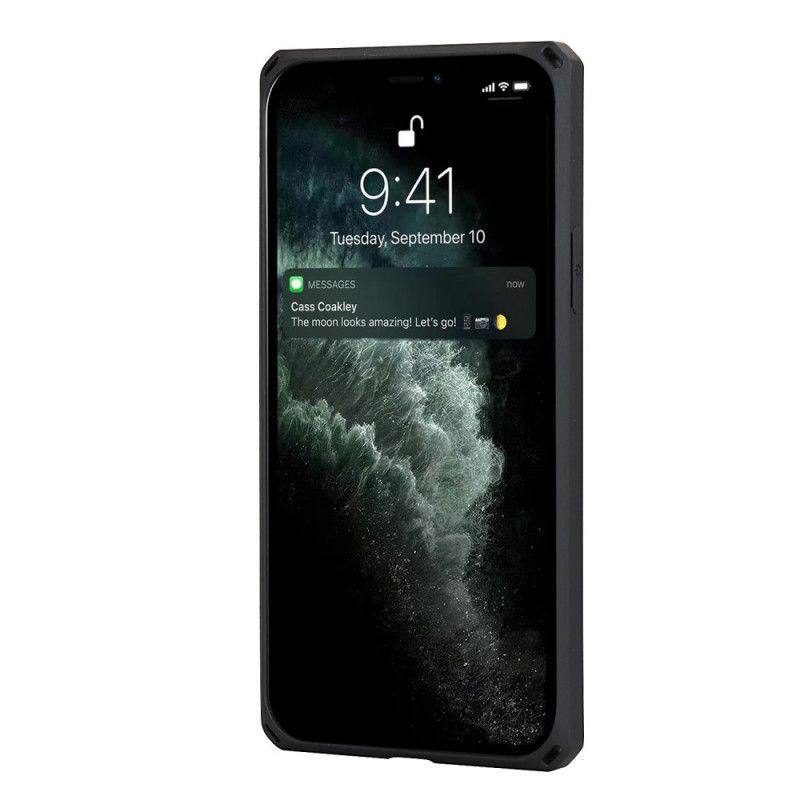 Κάλυμμα iPhone 11 Pro Μαύρο Κάθετη Και Οριζόντια Βάση Στήριξης Κάρτας