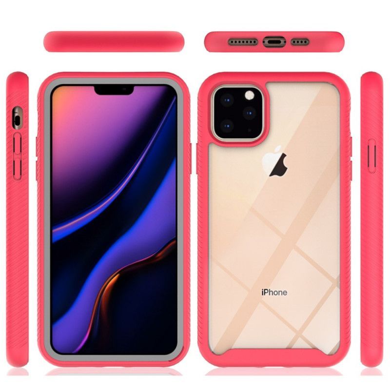 Κάλυμμα iPhone 11 Pro Μαύρο Υβριδική Σχεδίαση Άκρων Φλας