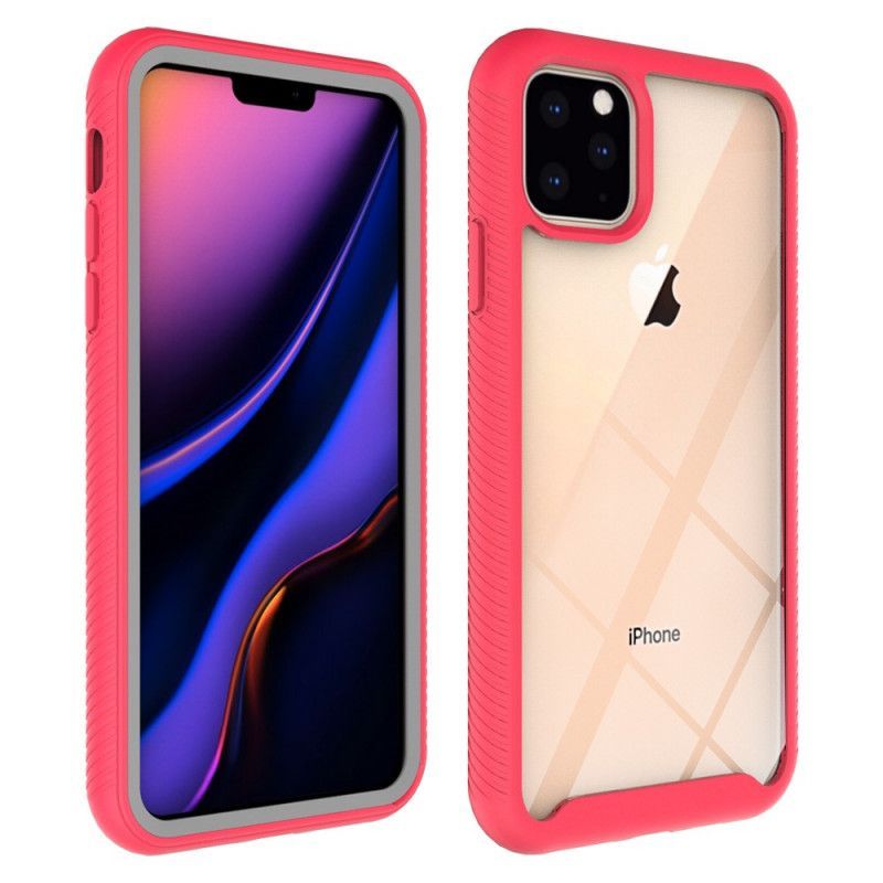 Κάλυμμα iPhone 11 Pro Μαύρο Υβριδική Σχεδίαση Άκρων Φλας