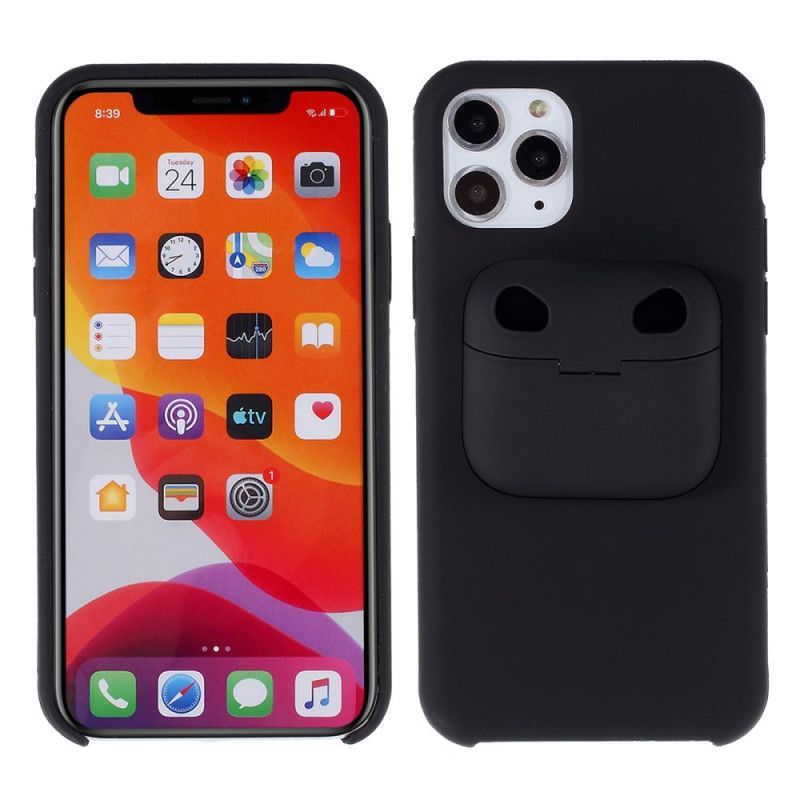 Κάλυμμα iPhone 11 Pro Max / Airpods Pro Silicone 2-In-1