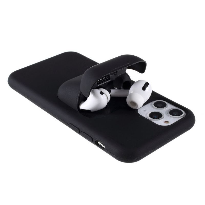 Κάλυμμα iPhone 11 Pro Max / Airpods Pro Silicone 2-In-1