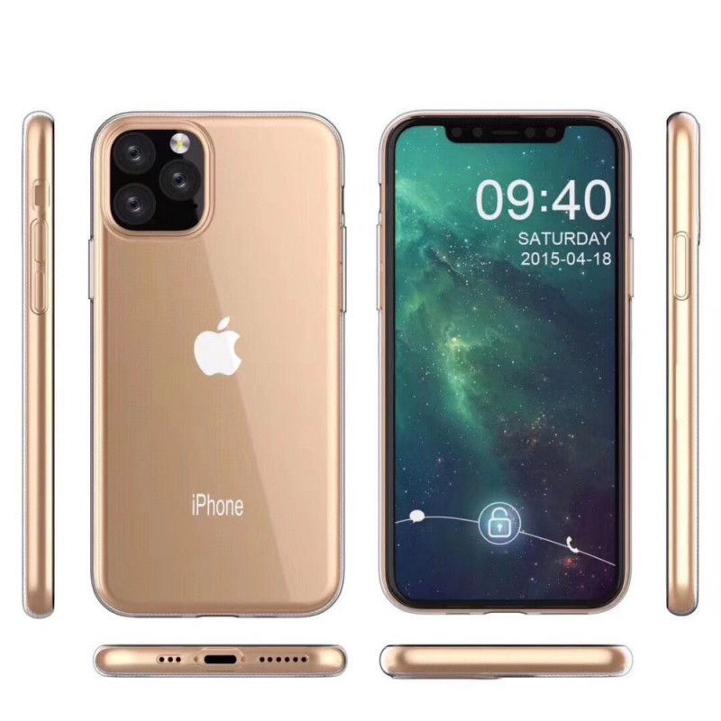 Κάλυμμα iPhone 11 Pro Max Διαφανές σιλικόνης