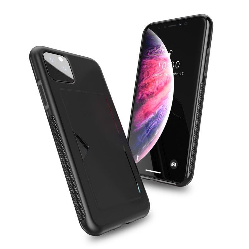 Κάλυμμα iPhone 11 Pro Max Κόκκινο Κάτοχος Κάρτας Dux-Ducis