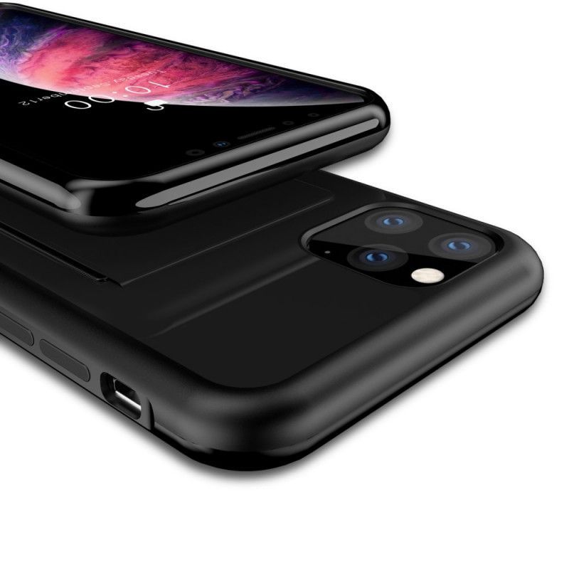 Κάλυμμα iPhone 11 Pro Max Κόκκινο Κάτοχος Κάρτας Dux-Ducis