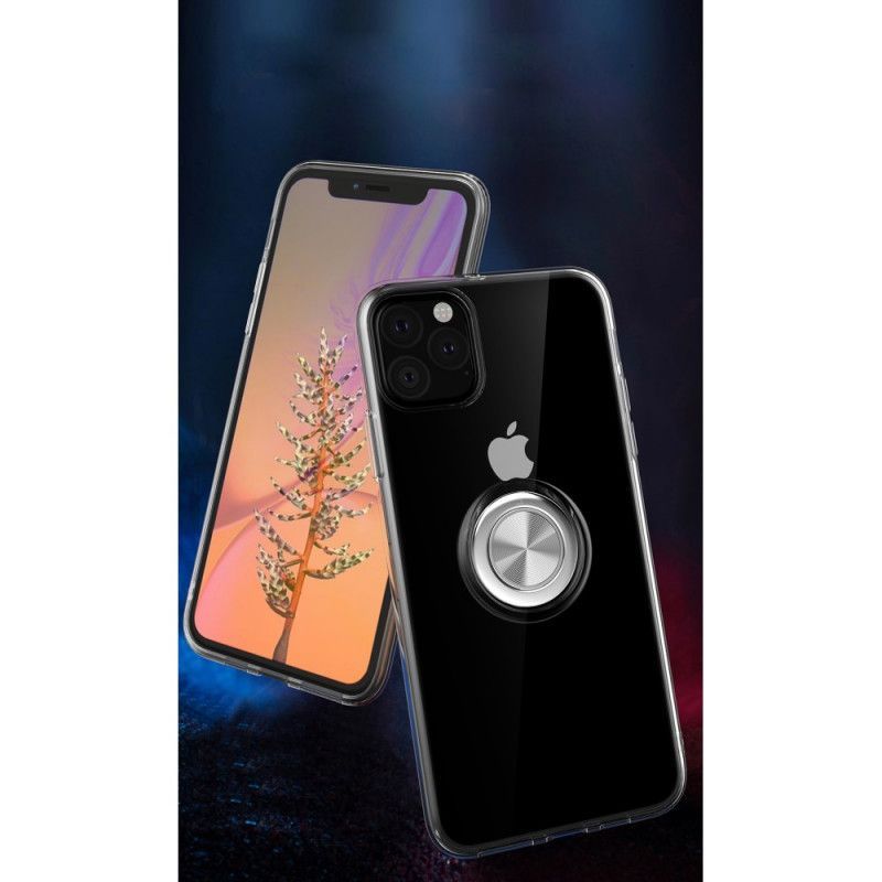 Κάλυμμα iPhone 11 Pro Max Μαύρο Διαφανές Με Δακτύλιο Στήριξης Πρωτότυπος