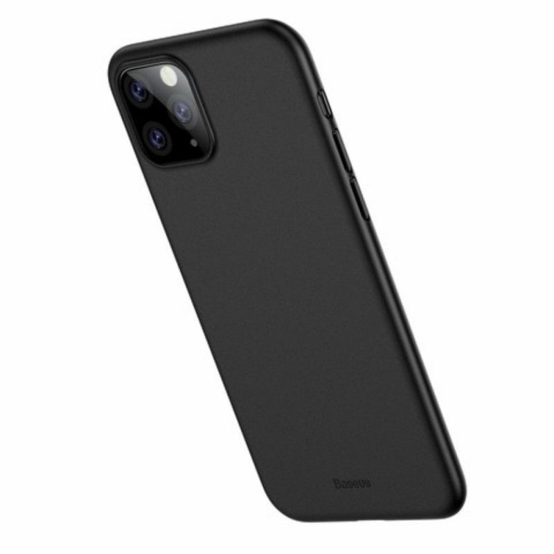 Κάλυμμα iPhone 11 Pro Max Μαύρο Παγωμένη Ημιδιαφανής Βάση