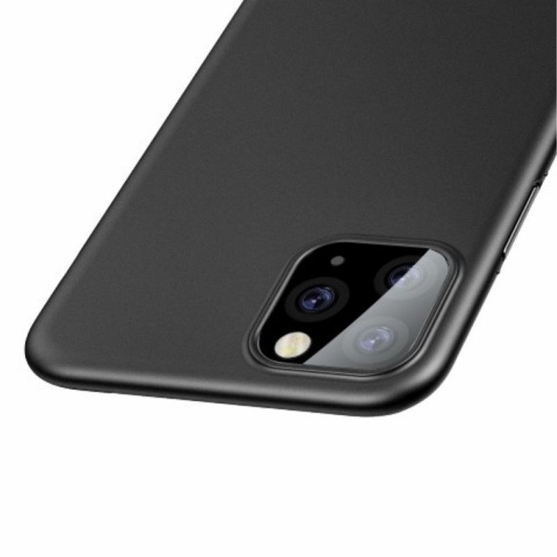 Κάλυμμα iPhone 11 Pro Max Μαύρο Παγωμένη Ημιδιαφανής Βάση