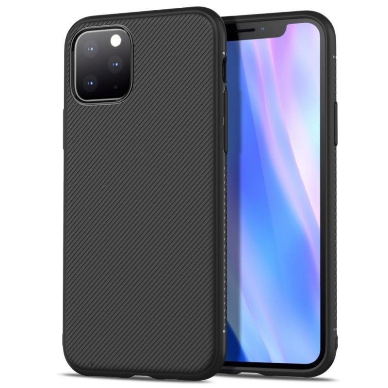 Κάλυμμα iPhone 11 Pro Max Μαύρο Τζαζ Σειρά Twill