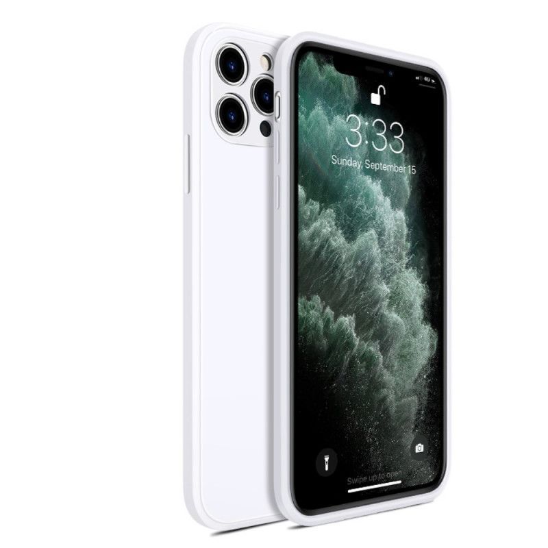 Κάλυμμα iPhone 11 Pro Max Μαύρο X-Level Υγρή Σιλικόνη Πρωτότυπος