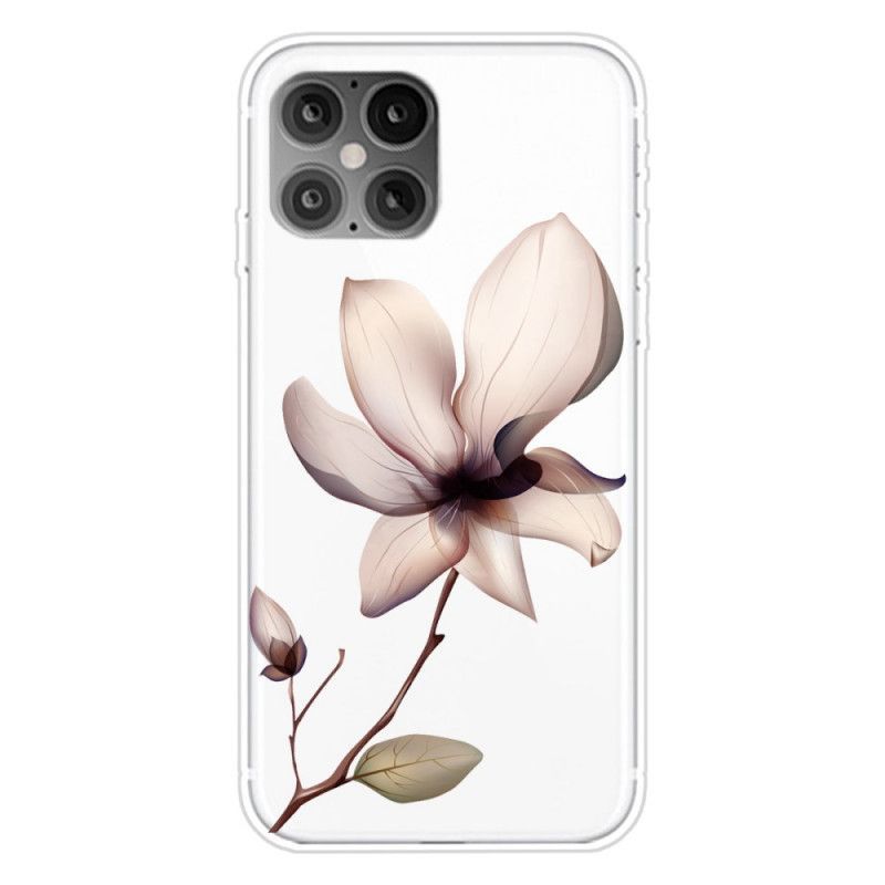 Κάλυμμα iPhone 12 Mini Ματζέντα Premium Floral