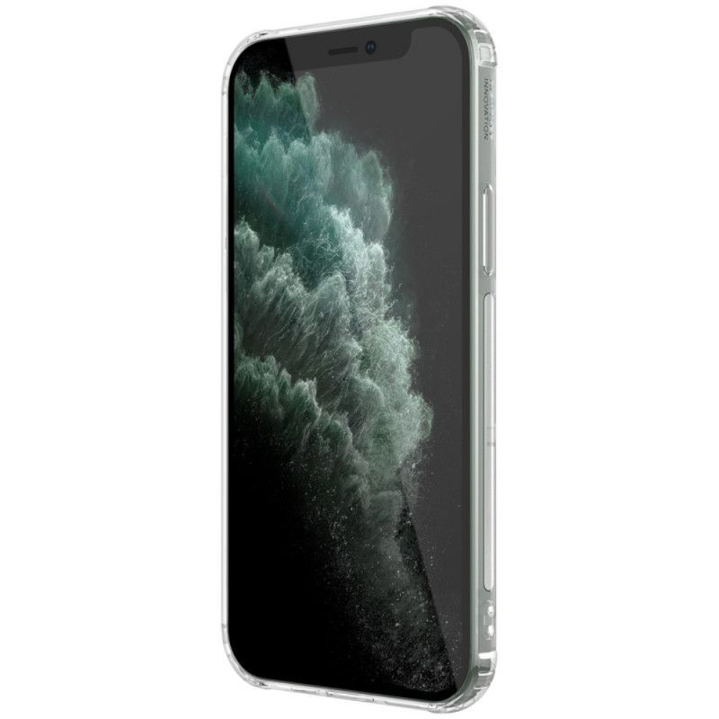 Κάλυμμα iPhone 12 / 12 Pro Λευκό Nillkin Διάφανη Φύση