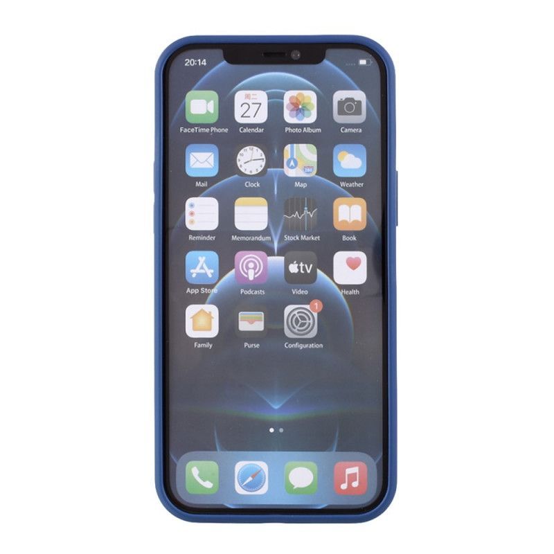 Κάλυμμα iPhone 12 / 12 Pro Μαύρο Βρυχηθμός Σειράς Ζελέ σιλικόνης