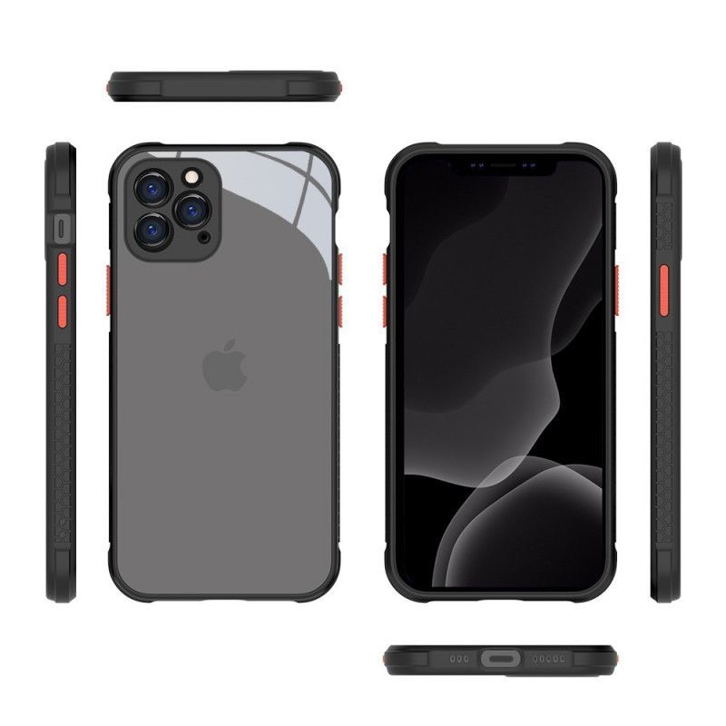 Κάλυμμα iPhone 12 / 12 Pro Μαύρο Ζάντες Σιλικόνης Υβριδικού Σχεδιασμού