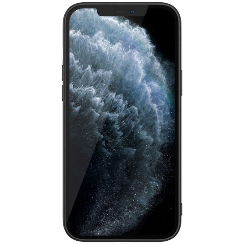 Κάλυμμα iPhone 12 Pro Max Ανάγλυφη Νίλκιν Πρωτότυπος