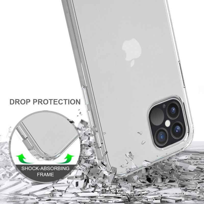 Κάλυμμα iPhone 12 / 12 Pro Θήκες Κινητών Διαφανές Υβρίδιο