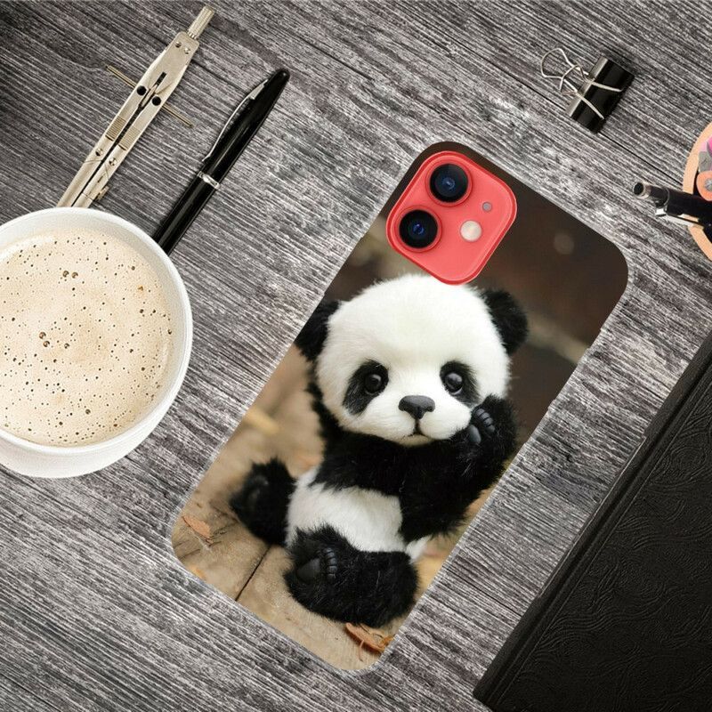 Κάλυμμα iPhone 13 Mini Εύκαμπτο Panda