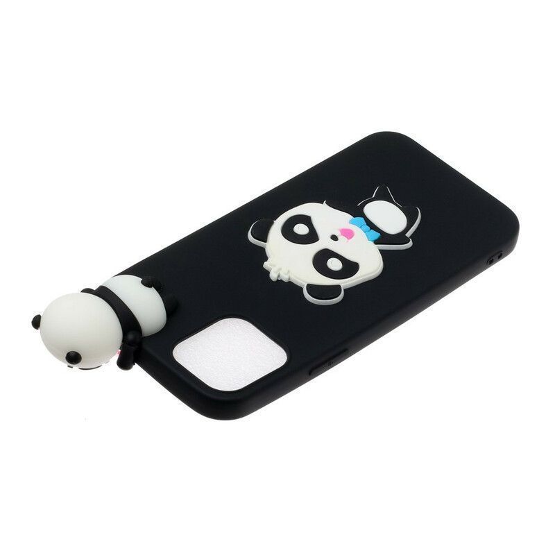 Κάλυμμα iPhone 13 Mini Κόκκινο Το Panda 3D Πρωτότυπος