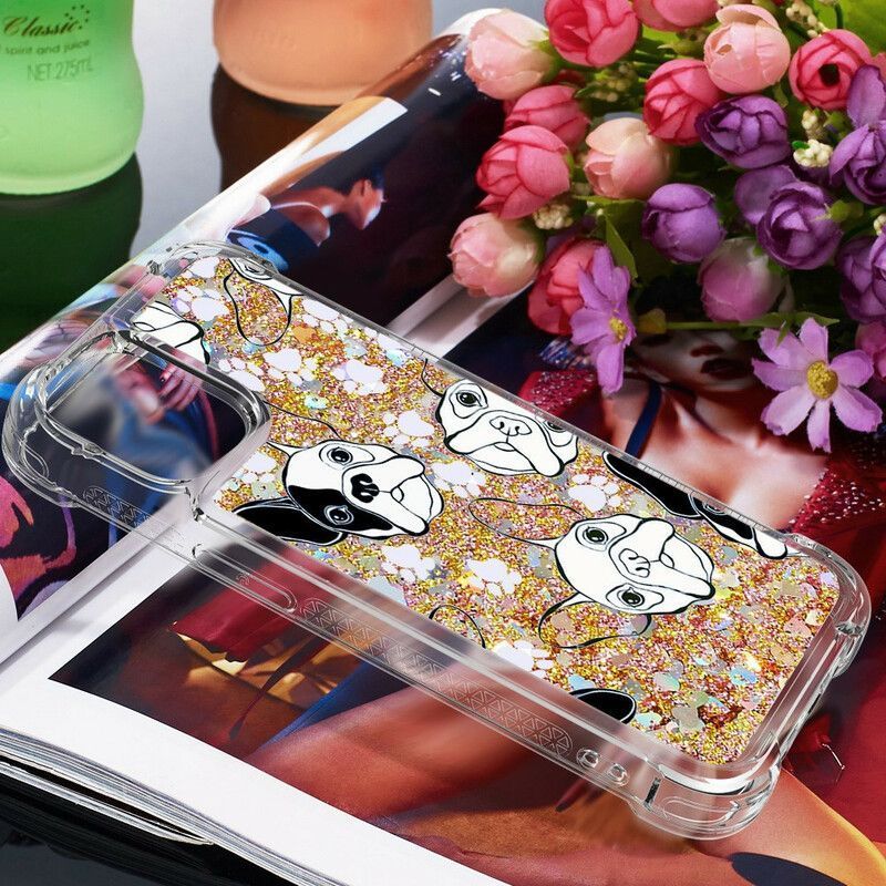 Κάλυμμα iPhone 13 Mini Mr Glitter Dog