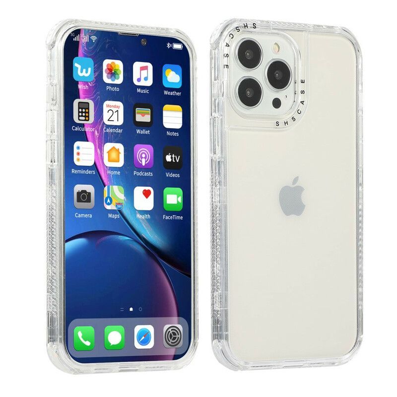 Κάλυμμα iPhone 13 Pro Max Κόκκινο Διαφανές Φιμέ Πρωτότυπος