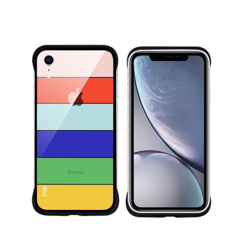 Κάλυμμα iPhone XR Κίτρινο Nxe Σειρά Ουράνιου Τόξου