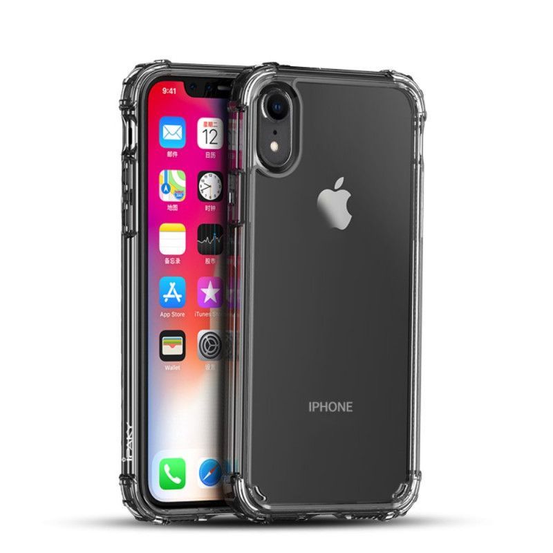 Κάλυμμα iPhone XR Λευκό Ενισχυμένο Διάφανο Ipaky