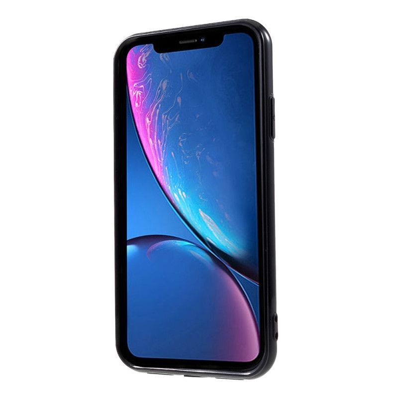 Κάλυμμα iPhone XR Μαύρο Διαφανείς Άκρες Σιλικόνης σιλικόνης