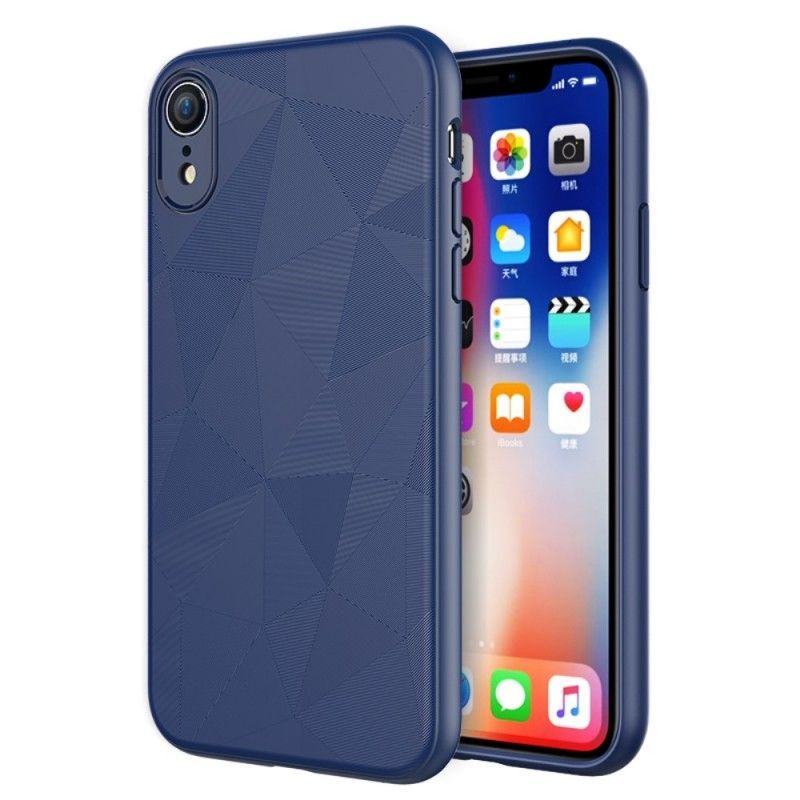 Κάλυμμα iPhone XR Μαύρο Γεωμετρία