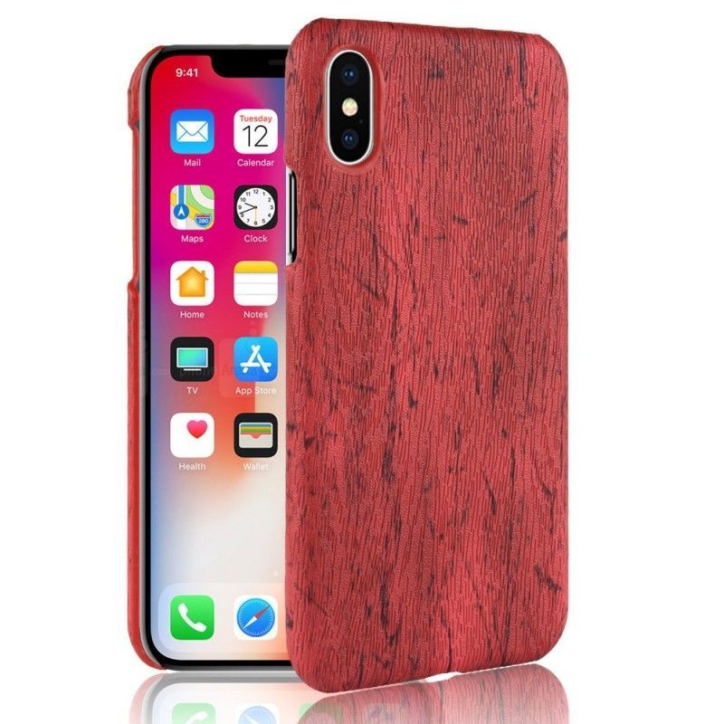 Κάλυμμα iPhone XR Μαύρο Σειρά Ξύλινων Στοιχείων