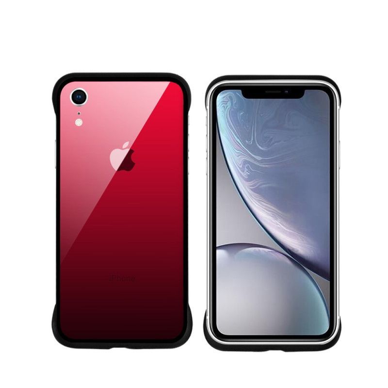 Κάλυμμα iPhone XR Σκούρο Μπλε Nxe Χρώματα Σκληρυμένου Γυαλιού