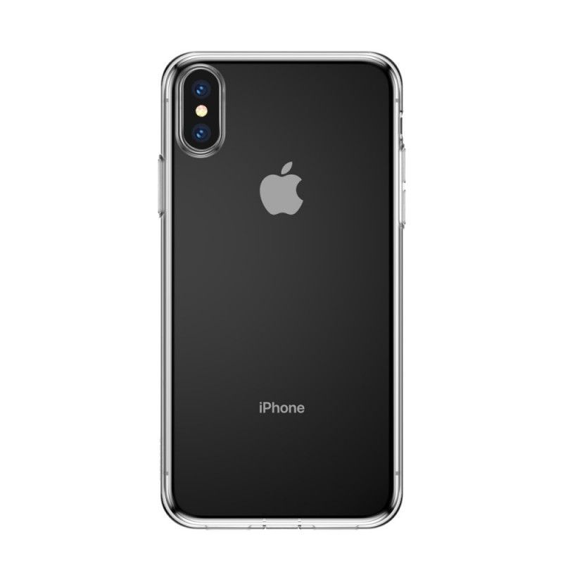 Κάλυμμα iPhone XS Καθαρό Baseus Απλή Σειρά σιλικόνης