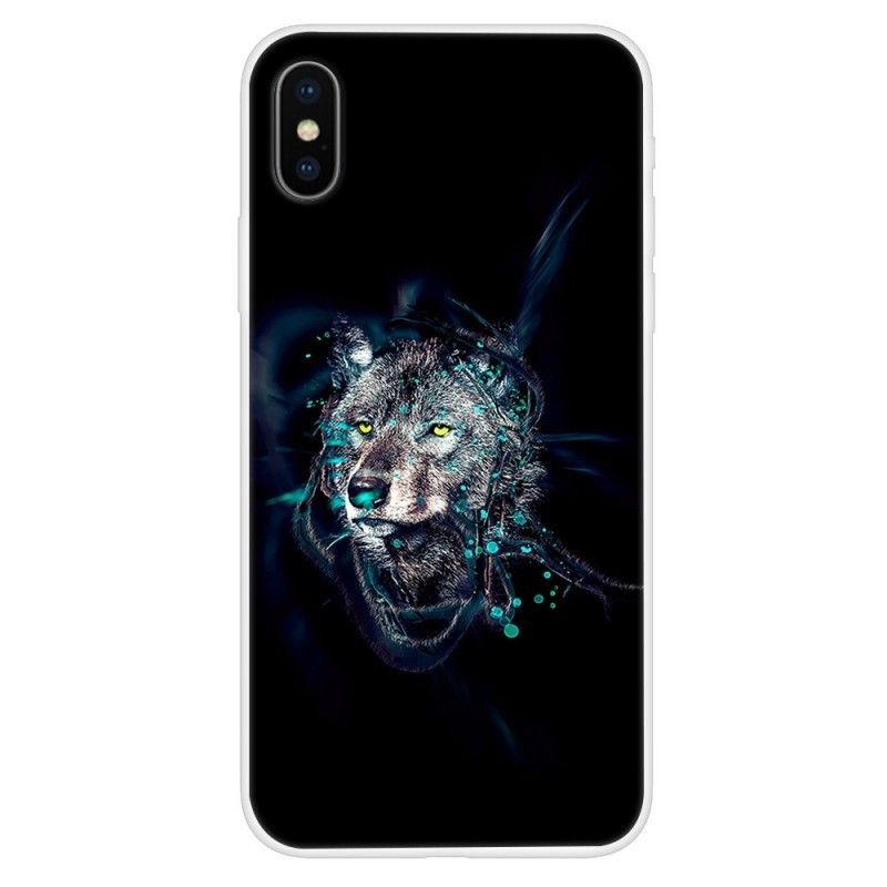 Κάλυμμα iPhone XS Λύκος