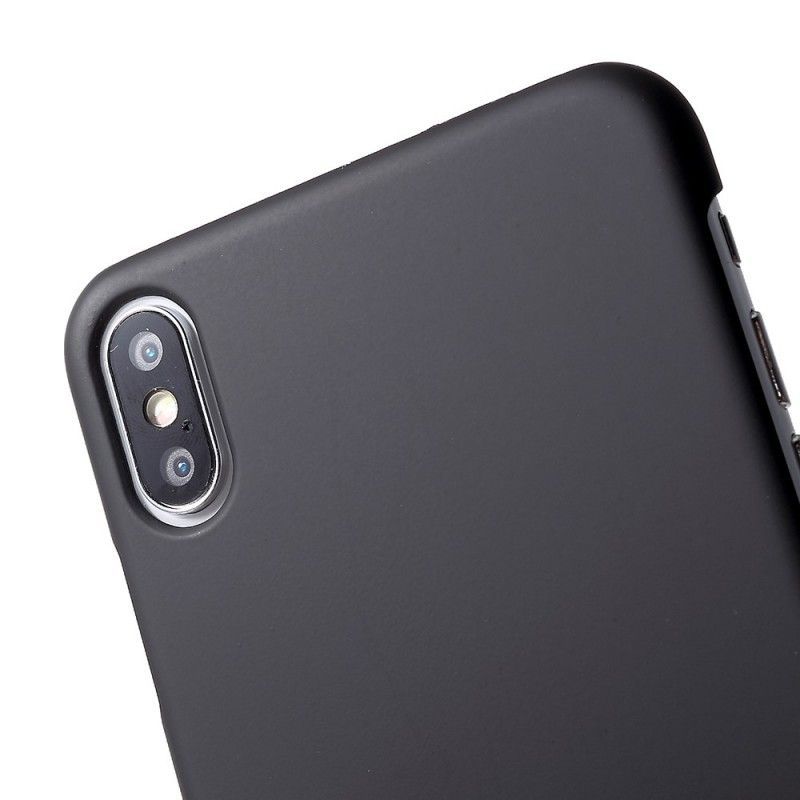 Κάλυμμα iPhone XS Μαύρο Άκαμπτη Σιλικόνη Πρωτότυπος